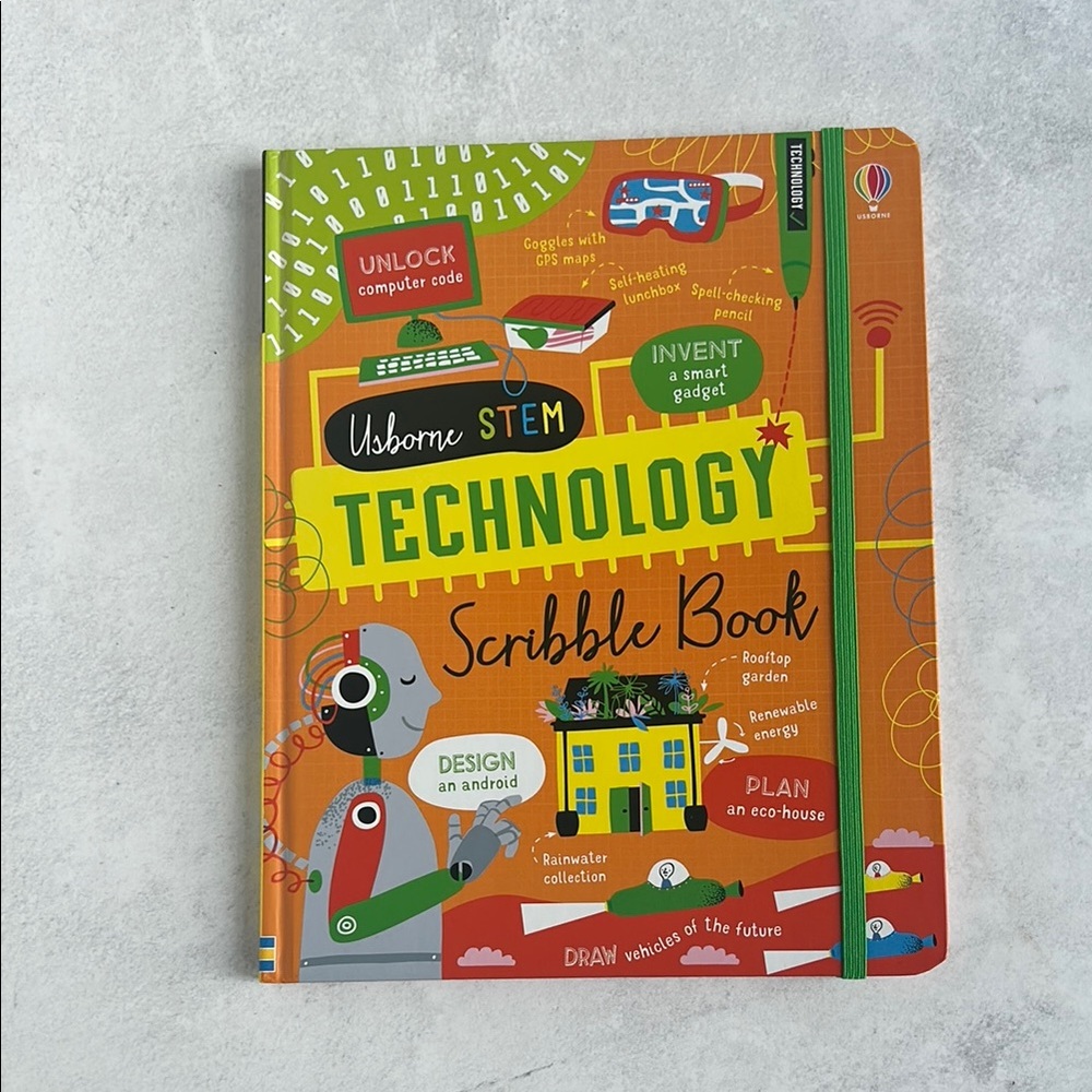 Usborne STEM Technology Scribble Book